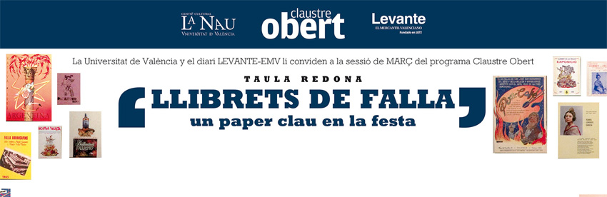 Llibrets de falla. Un papel clave en la fiesta. 11/03/2019. Centre Cultural La Nau. 19.00 h